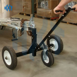 Chariot d'attelage de remorque réglable Capacité de chargement de 1,000 lb Chariot d'attelage de remorque pour voiture en mouvement RV Bateau Remorque - Product Image 2