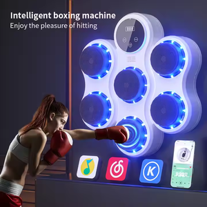 Máquina de Boxeo Musical Electrónica con Objetivo, Juguete de Sanda para el Hogar, Máquina de Boxeo de Pared con Respuesta para Adultos, con Material Plástico para Niños - Product Image 5