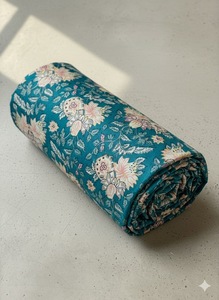 Tela de Popelina de Algodón Estampada a Mano, 42 Pulgadas de Ancho, Peso Medio, Tejido para Uso Textil del Hogar y Prendas de Vestir - Product Image 3