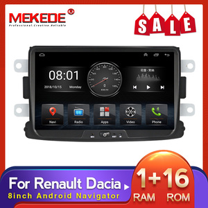 MEKEDE-<span class=keywords><strong>radio</strong></span> con GPS para coche, reproductor con Android, 1 + 16g, 4 núcleos, dvd, WIFI, BT, para renault <span class=keywords><strong>sandero</strong></span>, <span class=keywords><strong>dacia</strong></span>, rds - Product Image 2