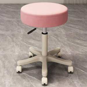Tabouret de travail pivotant à roulettes réglable en hauteur, prix d'usine, pour coiffeur, hôtel, salle à manger, salon de manucure, hôpital, école, bureau - Product Image 6