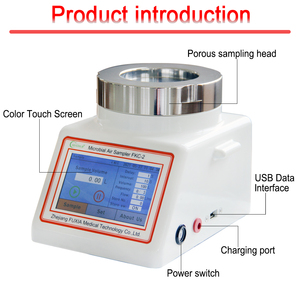 Muestreador de aire biológico tipo FKC-2, mide bacterias plancónicas y planificadoras - Product Image 3