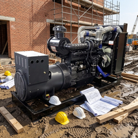 Groupe électrogène diesel silencieux ou à châssis ouvert de 200 kVA-500 kVA, 100 kW-500 kW, avec ATS et moteur Weichai, faible niveau sonore, vente en gros
