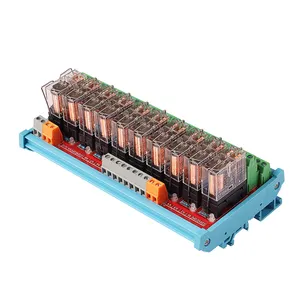 OSM-módulo de relé de 10 canales, doble grupo, 24V, 5A, relé electromagnético para Control de sistema de estacionamiento