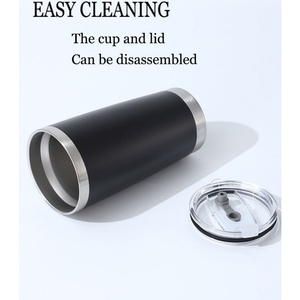 Taza de Viaje para Café de 20 oz con Tapa Hermética, Vaso Térmico de Acero Inoxidable para Exteriores con Tapa para Bebidas Frías o Calientes - Product Image 5