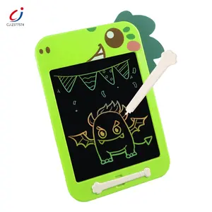 Chengji - Jogo de prancheta para crianças, tablet LCD reutilizável com tela colorida de 10,5 polegadas, brinquedo para brincar com dinossauro, tablet de mesa de desenho