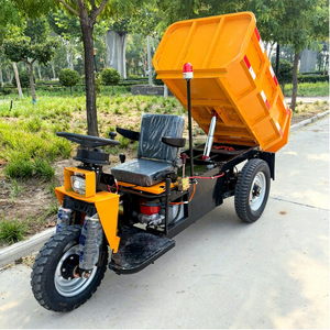 Triciclo Elettrico Mini <span class=keywords><strong>Dumper</strong></span> da 1,5 Tonnellate con Batteria a Secco, <span class=keywords><strong>Dumper</strong></span> Idraulico per Aziende Agricole, Produttore Cinese - Product Image 1