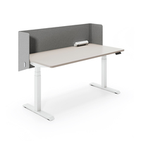 Bureau de travail vertical électrique convertible moderne, cadre réglable en hauteur, double moteur, acier inoxydable, ergonomique, contrôle de la mémoire