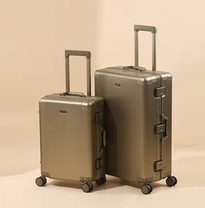 Bagages de voyage en aluminium Offre Spéciale, valise en métal, valise à main, serrure à combinaison TSA, sacs à roulettes 20/26 pouces - Product Image 2