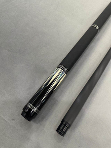 Jflowers JF30-03F Carbon Fiber Pool Cue Stick, Ebony Butt with <b>Abalone</b> <b>Shell</b> Inlay, 12.5mm Tip Low Deflection Billiard Cue - Product Image 5