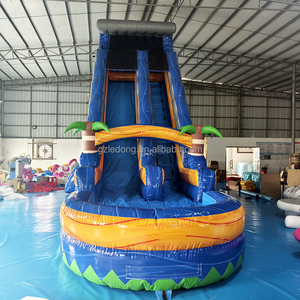 Tùy Chỉnh Ngoài Trời Dành Cho Người Lớn Thương Mại Bơm Hơi Khổng Lồ Trượt Nước Giá Rẻ Sân Sau Trượt Bơm Hơi Với Hồ Bơi - Product Image 5