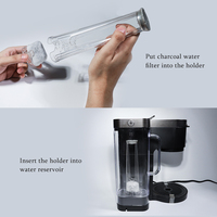 Kit de démarrage pour filtre de réservoir d'eau, pièces de rechange compatibles avec les machines à café Keurig