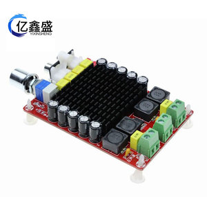 บอร์ดแอมพลิฟายเออร์ดิจิตอล Yixinsheng Xh M510 Tda7498 กำลังขับ 2x100w คลาส D สำหรับรถยนต์ 14-34v แอมป์ขยายเสียงสองช่องสัญญาณ - Product Image 2
