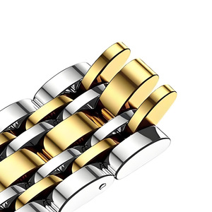 Bracelet en acier inoxydable Hourglass Seven Beads pour <span class=keywords><strong>Apple</strong></span> <span class=keywords><strong>Watch</strong></span> IWatch S9 S8 S7 S6 42-49 mm - Product Image 3