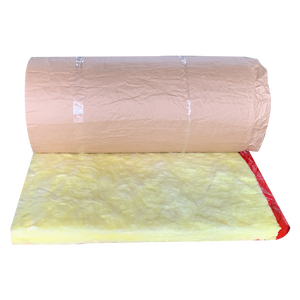 <span class=keywords><strong>Manta</strong></span> Aislante Térmica R94 Fabricada con Rollos de Lana de Vidrio de 40 mm de Espesor, Rollos con Revestimiento de Papel Kraft - Product Image 1