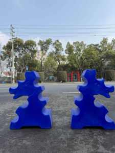 Blok Lompat Berkuda PVC Heavy-Duty, Penyangga Sudut Serbaguna, Sempurna untuk Latihan Kuda Sehari-hari, Konstruksi Tahan Lama - Product Image 2