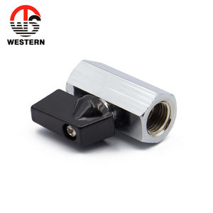 1/8 3/8 1/4 1/2 3/4 inç düşük basınç erkek kadın NPT konu pirinç su sulama sistemleri için Mini bilya vanalar - Product Image 3