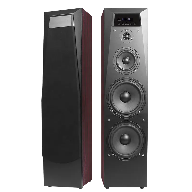 2023 Nieuwste Hifi Stereo Speaker Dsp Karaoke Wood Bluetooths Speakers