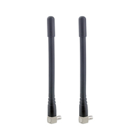 Antena Externa 4G Mini TS9 con Soporte de Goma, Antena LTE de Alta Ganancia con Mejora de Señal WiFi Portátil