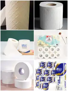 Nieuwe Stijl Volautomatische Kleine Toiletpapier Roll Making Machine Productielijn