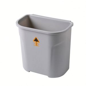 8L wall cabinet door compost hanging kitchen waste bin