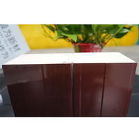 Panel Dinding Sandwich PIR Rock Wool Desain Modern Bahan Baja Logam Tahan Api Ramah Lingkungan untuk Ruang Dingin Sampel