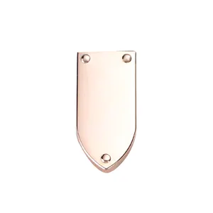 De artesanías de Metal tirador de cremallera de Metal de cola Clip hebilla cremallera Hardware accesorios tail1