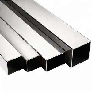 Harga pabrik produk diskon besar SUS201 tabung baja persegi stainless steel 201