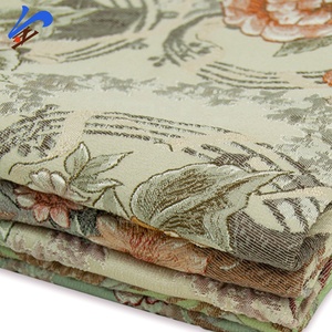 Jindian Thương Hiệu 2024 Mới Thiết Kế Hoa Mô Hình Đa-Màu Sắc 100% <span class=keywords><strong>Polyester</strong></span> Jacquard Dệt Vải Cho Nhà Dệt Sofa Rèm - Product Image 6