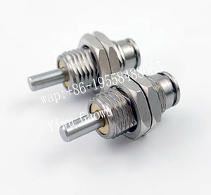 Cilindro Mini CJPS6-5 SMC Original con Retorno por Resorte, Extremo de Varilla Roscada, Conexión de un Toque Compatible - Product Image 2