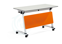 Structure en acier avec cadre en alliage d'aluminium Chaise de bureau de formation pliante et base de table de conférence pour l'école, le bureau et le réseau de livres