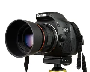 Lightdow 85mm F1.8-F22 Manueller Fokus Kamera Objektiv für Canon EOS 550D 600D 700D 5D 6D 7D 60D DSLR Kamera objektiv