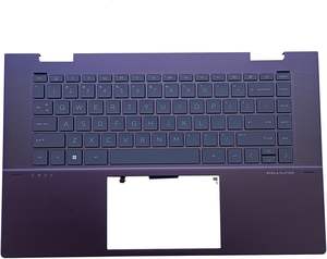Coque supérieure d'origine neuve pour ordinateur portable HP Envy X360 15-EW, repose-poignets, clavier rétroéclairé US, assemblage N15946-001 - Product Image 1