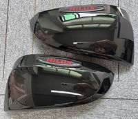 Kit de garnitures de carrosserie noir brillant pour Toyota Hilux 4x4 (2021, 2022, 2023) - Ensemble complet de 6 pièces - Accessoires automobiles