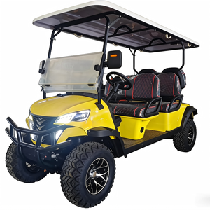 Carrito de Golf Premium de 2 y 4 Plazas para Viajes, Conducción Suave en Carretera - Product Image 1