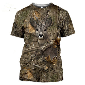 Summer Casual 3D Fashion Streetwear Man T-<strong>shirt</strong> Camouflage Hunting Animal Rabbit Oversized t <strong>Shirt</strong> Men <strong>100</strong> <strong>Polyester</strong> t <strong>Shirts</strong> Wh - Product Image 2