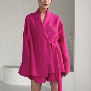 Ensemble personnalisé livraison directe de vêtements de nuit longs en soie 2 pièces pyjamas de luxe, vêtements de nuit kimono pyjamas unis en satin pour femmes/ - Product Image 2