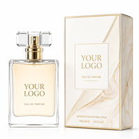 Eau de Parfum Marque Privée Logo Personnalisé Parfum Longue Durée Flacon en Verre Boîte Cadeau Écologique Fournisseur OEM ODM pour Femmes