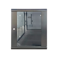 12U DDF Réseau Métal Serveur Rack Cabinet 42U Hauteur 6U 4U 9U Capacité 19 Pouces Mural CCTV Internet Armoires Centres de Données