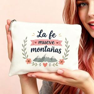 Sac cadeau pour femmes, trousse de toilette inspirante Faith Mountain pour maman, filles, amies, cadeaux idéaux pour les voyages, les anniversaires - Product Image 2