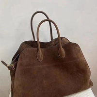 Sac fourre-tout JIOMAY en ultra-suède : L'indispensable hivernal de luxe discret pour les marques de créateurs haut de gamme