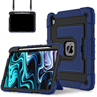 Étui robuste pour iPad Air 11 M2 M3 2024 2025 avec support pliable, porte-stylo magnétique, bandoulière OEM ODM