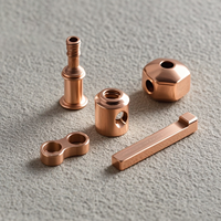 Usinage de pièces en alliage d'aluminium, pièces CNC en laiton, usinage de précision en acier inoxydable, fraisage de modèle 3D, bronze, cuivre