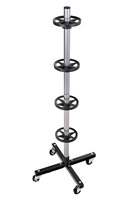 Support de rangement mobile à 4 roues, organisateur de pneus pour atelier de garage, support d'arbre à 4 roues, vente en gros