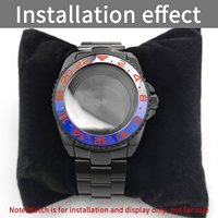 Bracelet en acier samouraï MOD compatible avec le boîtier de montre SKX, bracelet brossé, fermoir à double verrouillage avec bouton poussoir, accessoires de remplacement pour montres