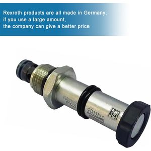 Válvula de cartucho roscada Rexroth OD11311 8A000000, control direccional de 2 vías, 315 bar, 100 L/min, puerto de 1/2 pulgada - Product Image 3