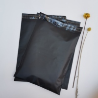 Sac de livraison de luxe écologique noir avec logo imprimé, en polyester, haute qualité, avec votre propre logo personnalisé, pour la livraison