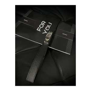 เข็มขัดหนังแท้สำหรับผู้หญิง Fiori หนังวัวแท้ หัวเข็มขัดล็อคอัตโนมัติ ทนทาน แฟชั่นทันสมัย - Product Image 3