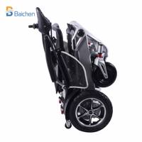 Matériel d'aide à la mobilité : Fauteuil roulant électrique motorisé portable pour personnes handicapées, adapté aux escaliers