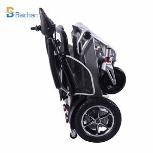 Matériel d'aide à la mobilité : Fauteuil roulant électrique motorisé portable pour personnes handicapées, adapté aux escaliers - Product Image 6